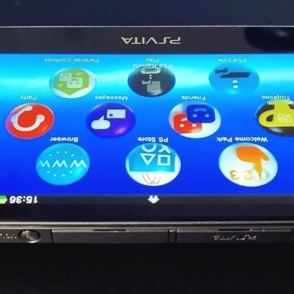Sony PlayStation PS Vita OLED (PCH-1000) Firmware FW 3.65, 128GB - Ship in 1-DAY